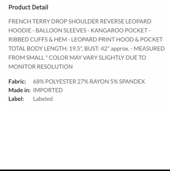 Hooded animal top. - Picture 5 of 5